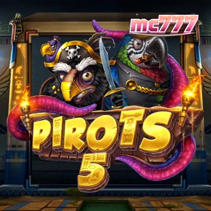Tampilan visual slot Pirots 5 dengan tema petualangan bajak laut
